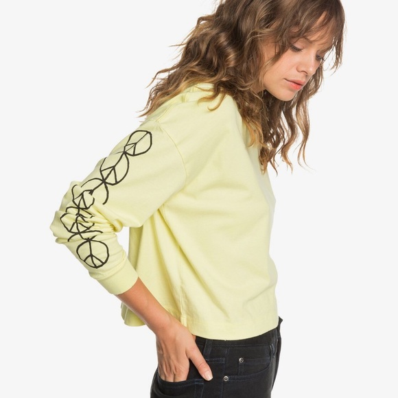 Quicksilver Long Sleeve Peace Symbol Tee - Picture 2 of 6